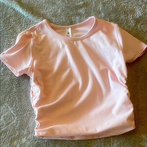 Lululemon Athletica Pink Short Sleeve Tee